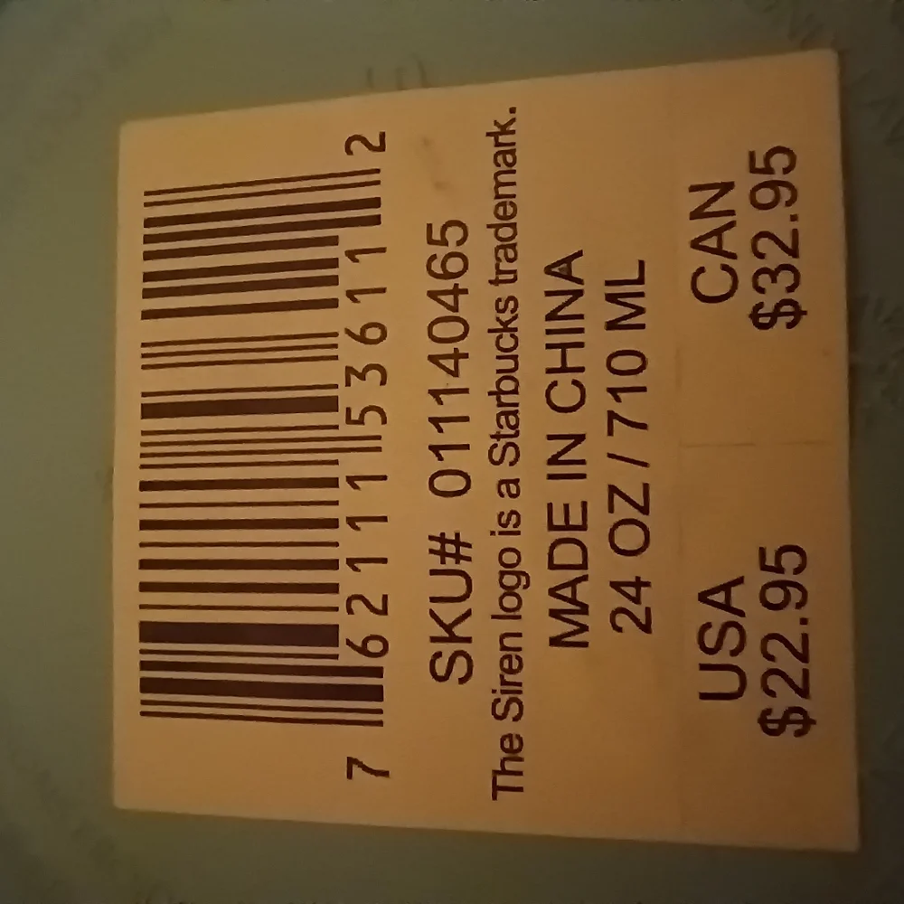 Starbucks 2022  Glacier Blue  Studded Cut Tumbler w/ Straw 24 oz NWT - Picture 6 of 9